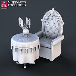 3D Printed STL Miniatures Carnival Vol 2 Set | 28 - 32mm War Gaming D&D (Online Only)