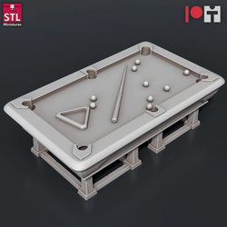 3D Printed STL Miniatures Casino 28 - 32mm War Gaming D&D (Online Only)