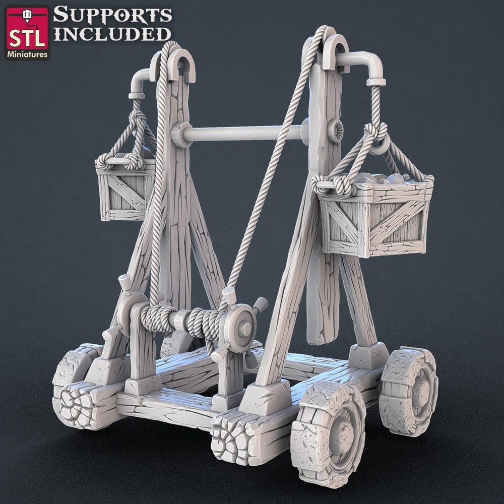3D Printed STL Miniatures Constructors Set 28 - 32mm War Gaming D&D (Online Only)