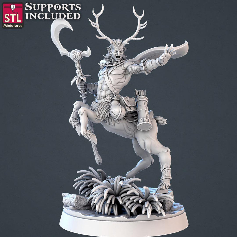 3D Printed STL Miniatures Forest Protectors Set 28 - 32mm War Gaming D&D (Online Only)
