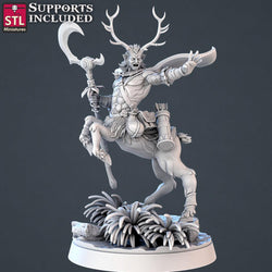 3D Printed STL Miniatures Forest Protectors Set 28 - 32mm War Gaming D&D (Online Only)