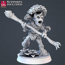3D Printed STL Miniatures Forest Protectors Set 28 - 32mm War Gaming D&D (Online Only)