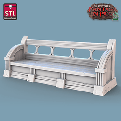 3D Printed STL Miniatures Magistrate Set Fantasy NPC 2 | 28 - 32mm War Gaming D&D (Online Only)