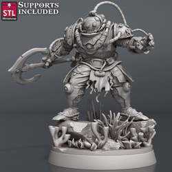 3D Printed STL Miniatures NeverDawn Dark Waters Set 28 - 32mm War Gaming D&D (Online Only)