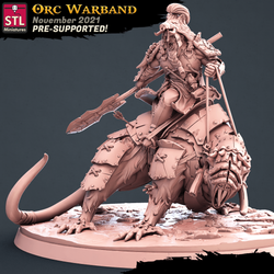 3D Printed STL Miniatures Orc Warband Set 28 - 32mm War Gaming D&D (Online Only)