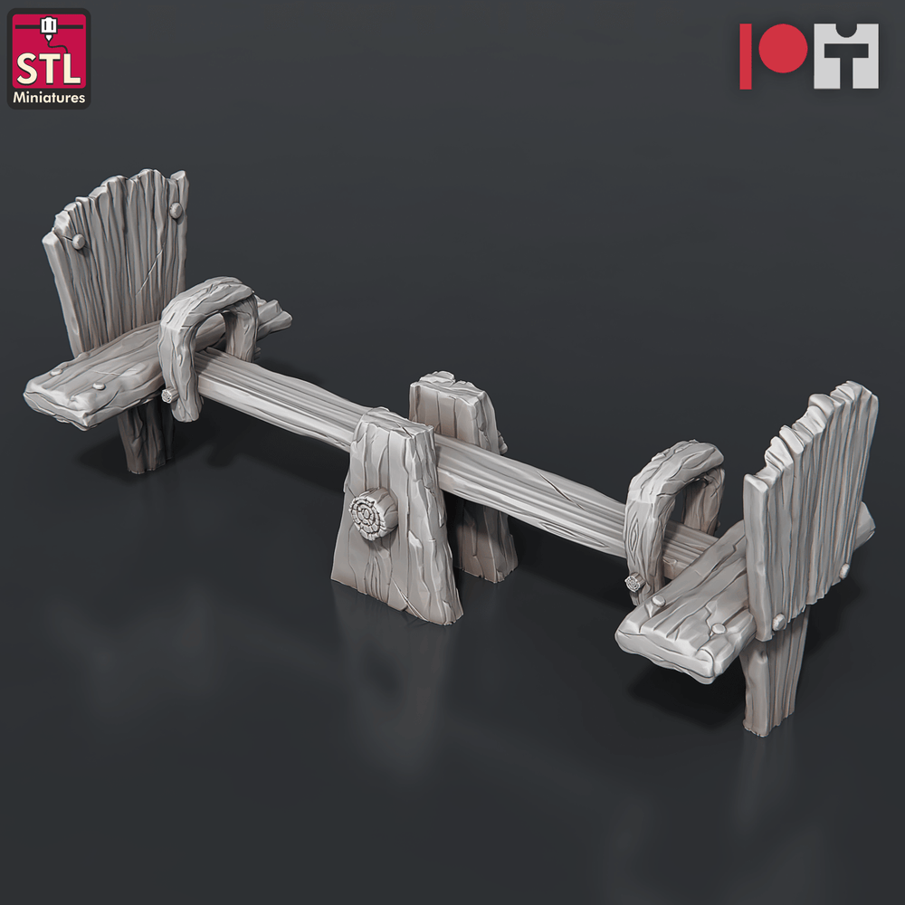 3D Printed STL Miniatures Orphanage Set 28 - 32mm War Gaming D&D (Online Only)