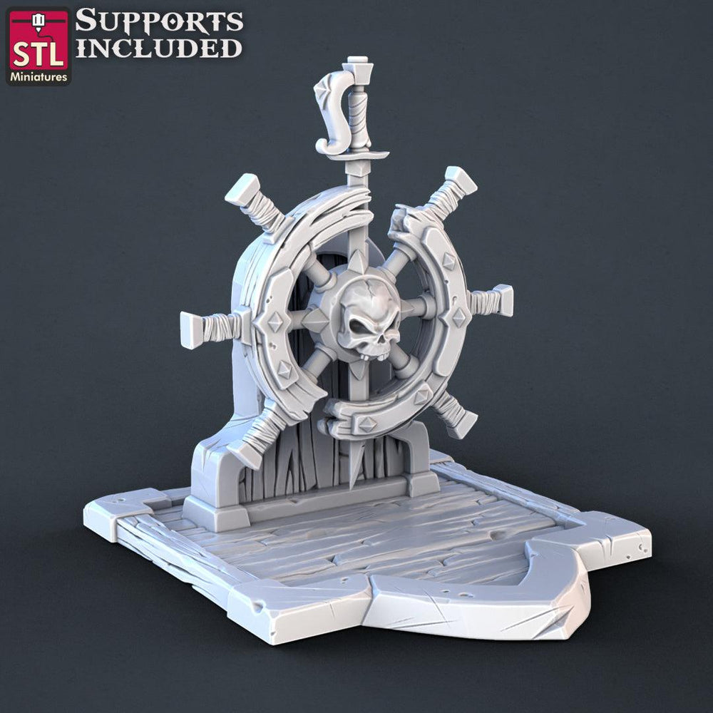3D Printed STL Miniatures Pirate Set 28 - 32mm War Gaming D&D (Online Only)