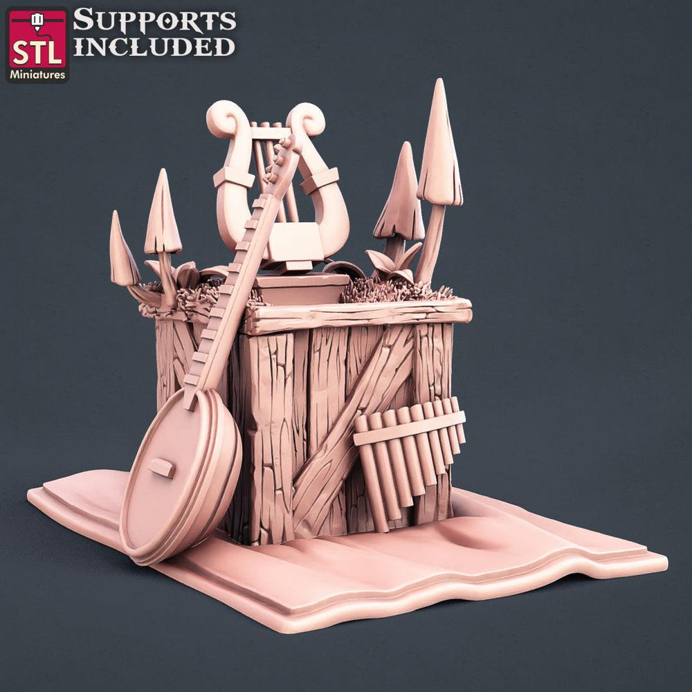 3D Printed STL Miniatures Satyrs Set 28 - 32mm War Gaming D&D (Online Only)