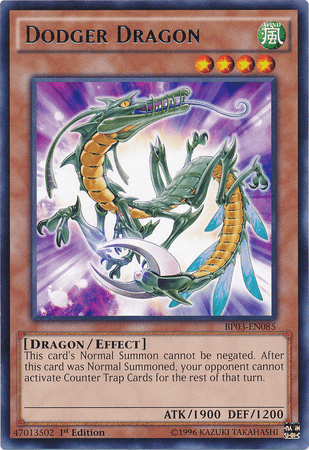 Dodger Dragon [BP03-EN085] Rare (ONLINE ORDER ONLY)