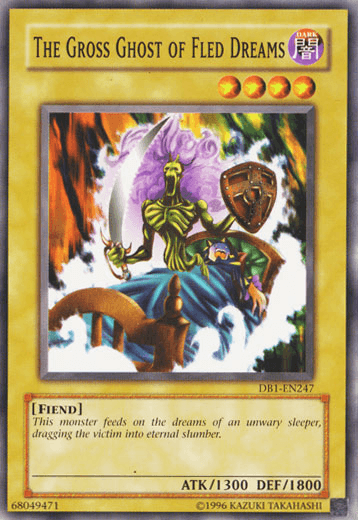 The Gross Ghost of Fled Dreams [DB1-EN247] Common (ONLINE ORDER ONLY)