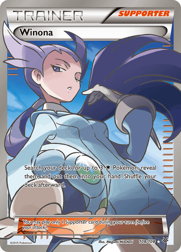 Winona (108/108) [XY: Roaring Skies] (Online Only)