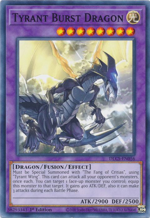 Tyrant Burst Dragon [DLCS-EN056] Common (ONLINE ORDER ONLY)