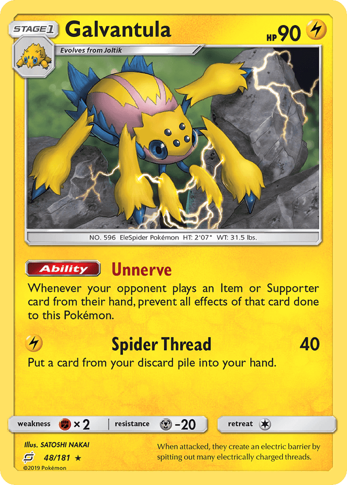 Galvantula (48/181) [Sun & Moon: Team Up] (Online Only)