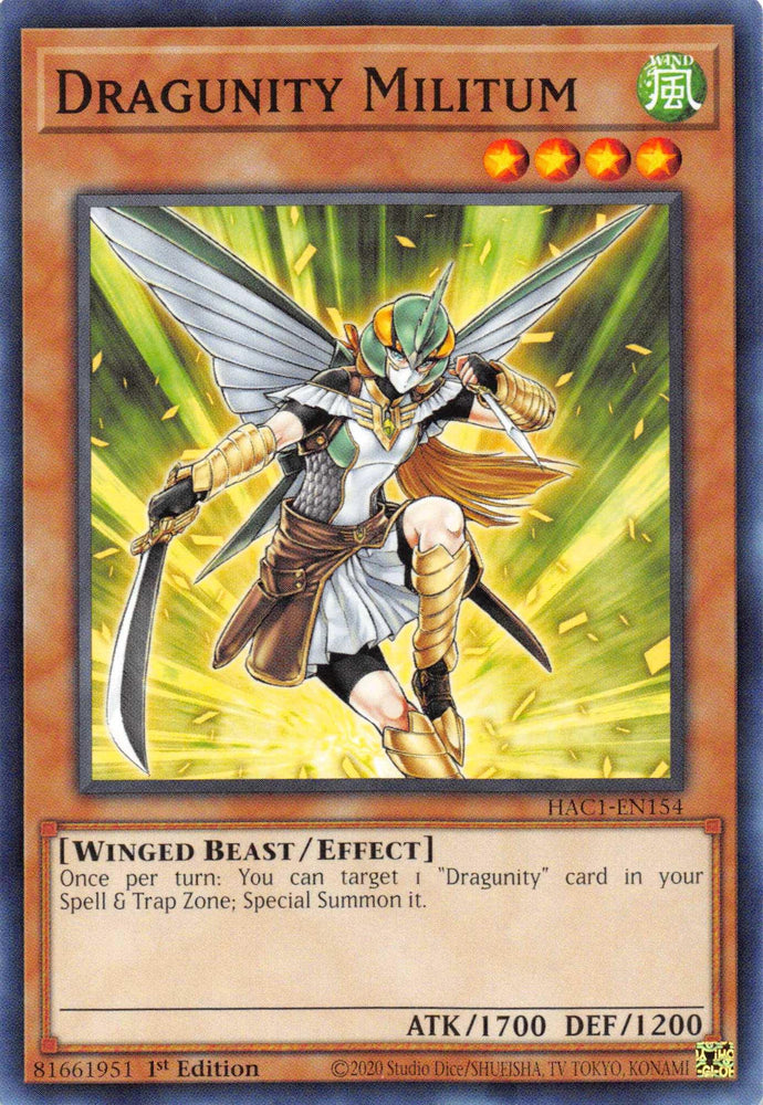 Dragunity Militum [HAC1-EN154] Common (ONLINE ORDER ONLY)