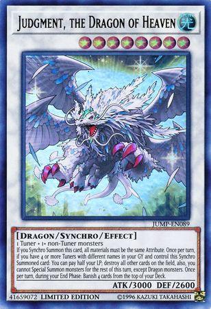 Judgment, the Dragon of Heaven [JUMP-EN089] Ultra Rare (ONLINE ORDER ONLY)
