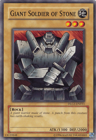 Giant Soldier of Stone [DLG1-EN011] Common (ONLINE ORDER ONLY)