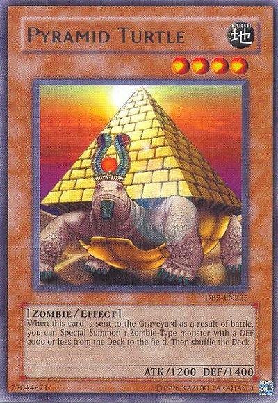 Pyramid Turtle [DB2-EN225] Rare (ONLINE ORDER ONLY)