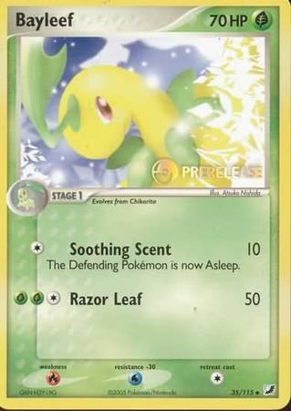 Bayleef (35/115) (Prerelease Promo) [Nintendo: Black Star Promos] (Online Only)