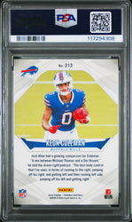 Graded 2024 Panini Phoenix Keon Coleman #213 Lazer Rookie RC Football Card PSA 10 Gem Mint