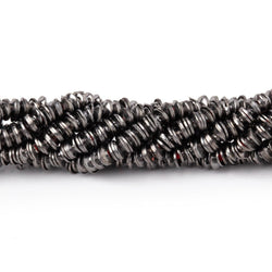 3mm Black Gold Plated Copper Plain Bead Cap 8 inch 380 pieces