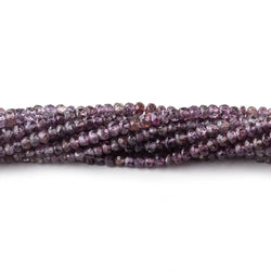 3mm Ombré Lavender Sapphire Faceted Rondelles 16 inch 193 Beads (ONLINE ORDER ONLY)