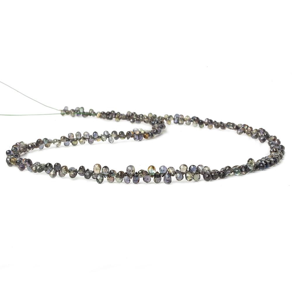 3x2-4x3mm Color Change Sapphire Micro Tear Drop Briolette 16 inch 160 pieces (ONLINE ORDER ONLY)