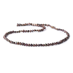 3x2mm Chocolate Side Drilled Baroque Freshwater Pearl 15 inch 140 pcs (ONLINE ORDER ONLY)