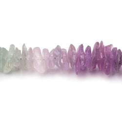 4-12mm Sapphire Raw Crystal Beads 8 inch 94 pieces (ONLINE ORDER ONLY)
