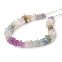 4-12mm Sapphire Raw Crystal Beads 8 inch 94 pieces (ONLINE ORDER ONLY)