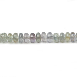 5-6mm Fancy Sapphire Plain Rondelles 18 inch 155 Beads AA (ONLINE ORDER ONLY)