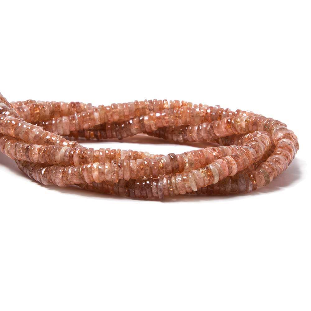 4-4.5mm Sunstone Heshi Beads 14 inch 260 pieces (ONLINE ORDER ONLY)