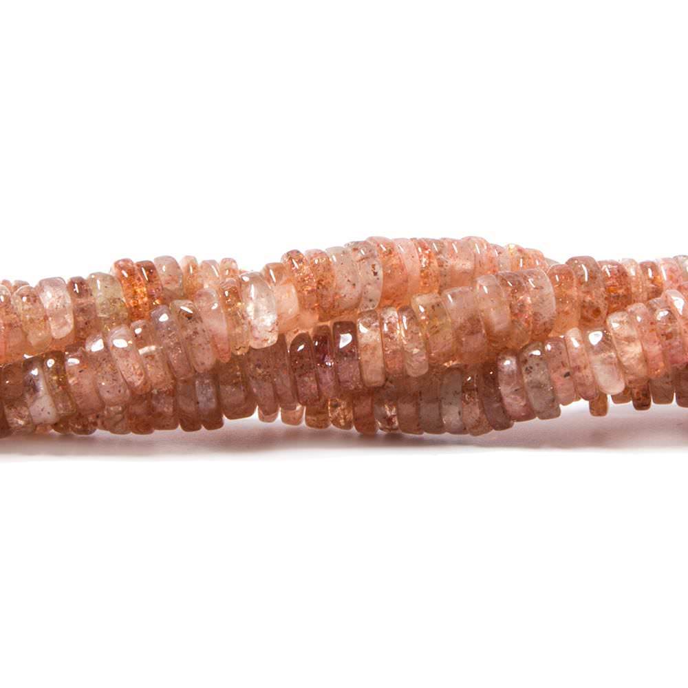 4-4.5mm Sunstone Heshi Beads 14 inch 260 pieces (ONLINE ORDER ONLY)