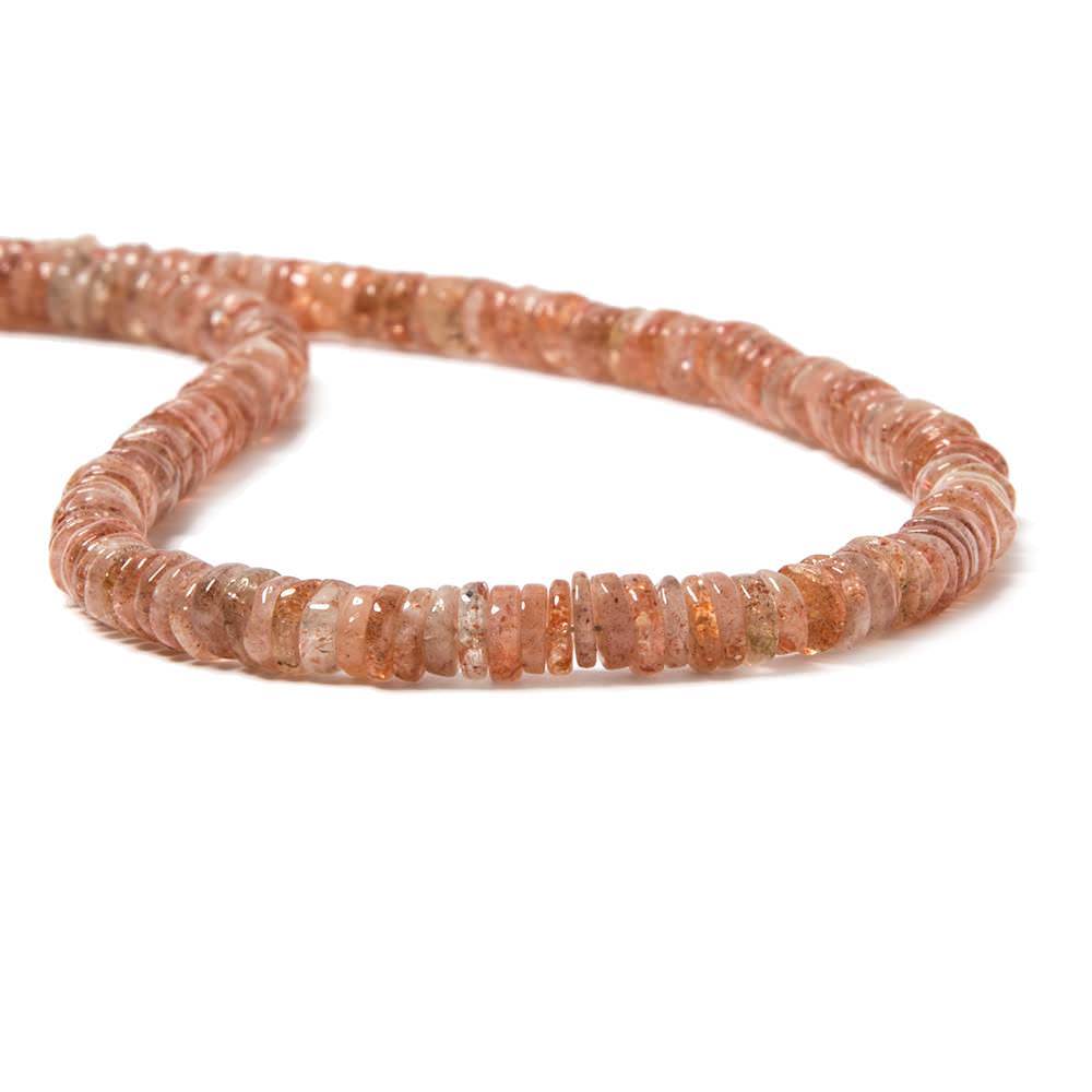 4-4.5mm Sunstone Heshi Beads 14 inch 260 pieces (ONLINE ORDER ONLY)