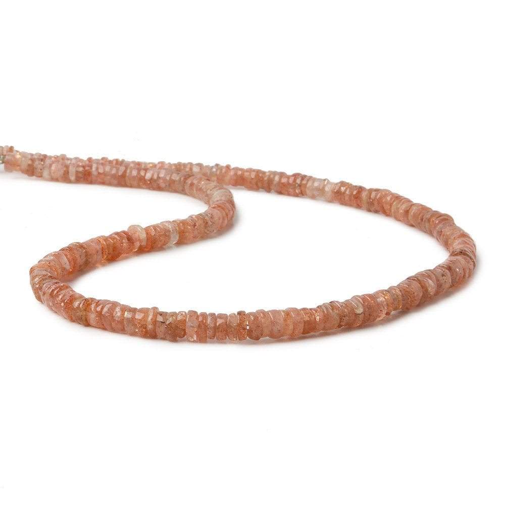 4-4.5mm Sunstone Heshi Beads 14 inch 260 pieces (ONLINE ORDER ONLY)