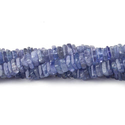 4-4.5mm Tanzanite plain square heshi beads 14 inch 215 pieces A (ONLINE ORDER ONLY)