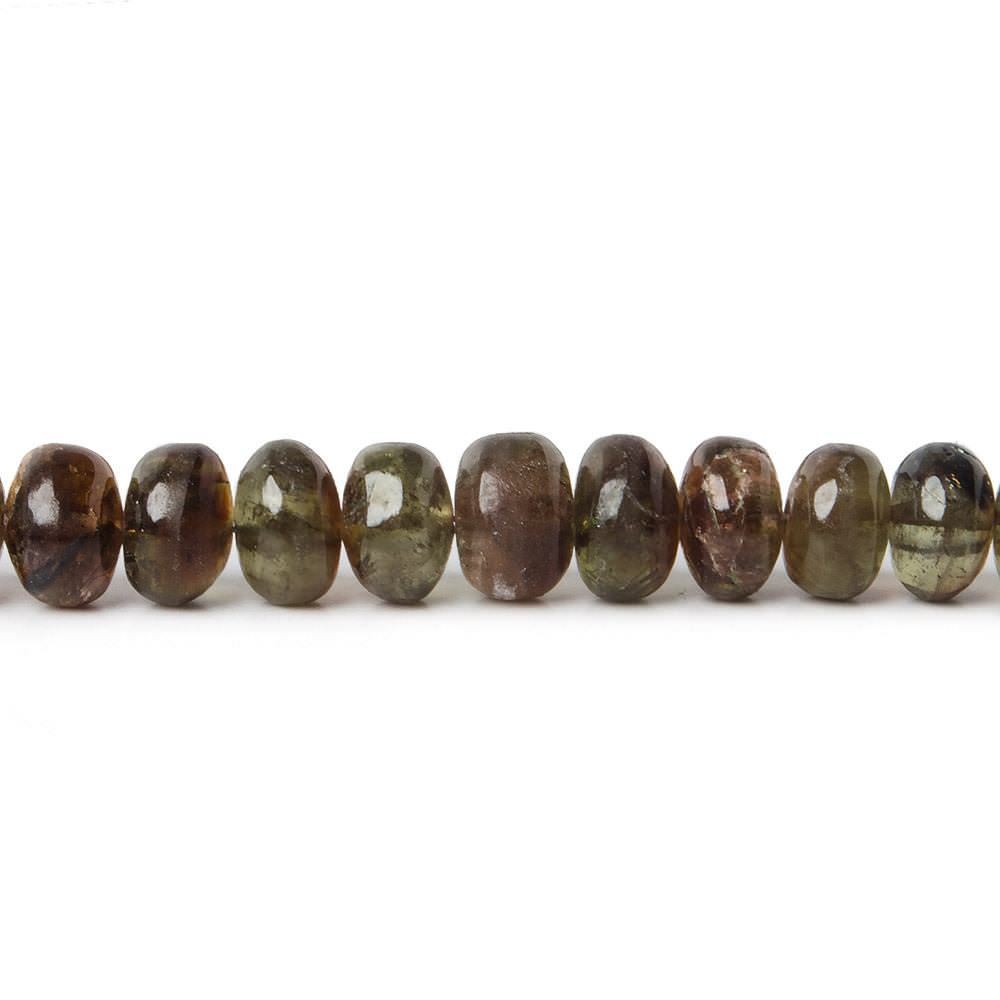 4-7mm Andulasite Plain Rondelle Beads 16 inch 93 pieces (ONLINE ORDER ONLY)