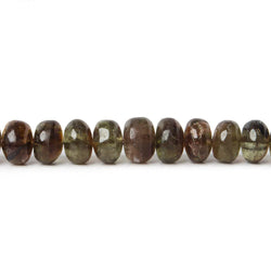 4-7mm Andulasite Plain Rondelle Beads 16 inch 93 pieces (ONLINE ORDER ONLY)