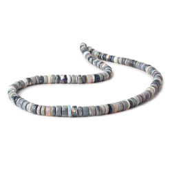 4-7mm Australian Opal Plain Heishi Beads 16 inch 147 pieces AA