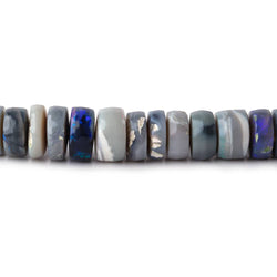 4-7mm Australian Opal Plain Heishi Beads 16 inch 147 pieces AA