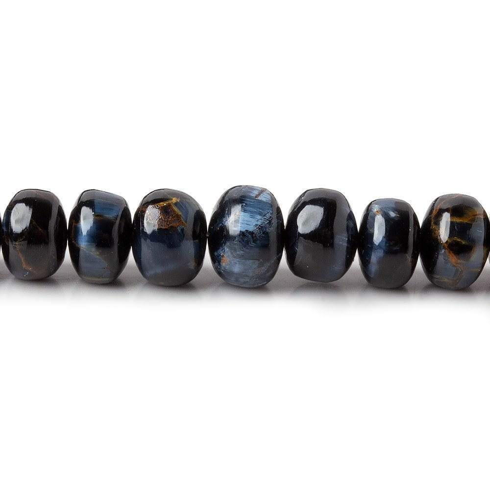 5-8mm Pietersite plain rondelle beads 18 inch 118 pieces AA (ONLINE ORDER ONLY)