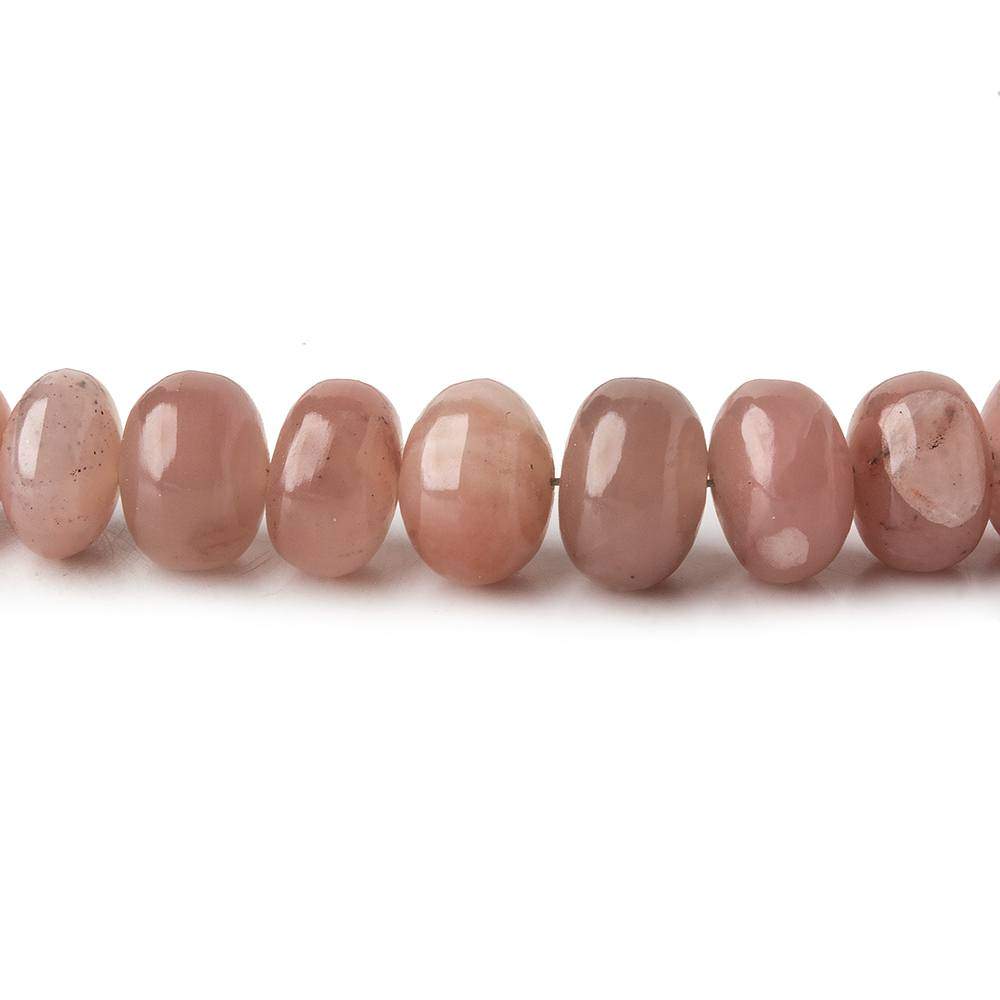 4-8mm Strawberry Quartz Plain Rondelle Beads 18 inch 120 pieces (ONLINE ORDER ONLY)