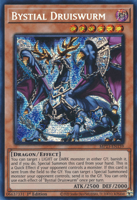 Bystial Druiswurm [MP23-EN159] Prismatic Secret Rare (ONLINE ORDER ONLY)