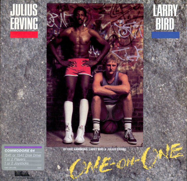 One-on-One: Julius Erving and Larry Bird (Commodore 64) (ONLINE ORDER ONLY)