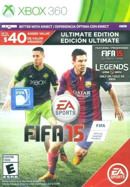 FIFA 15 Ultimate Edition (Xbox 360) (ONLINE ORDER ONLY)