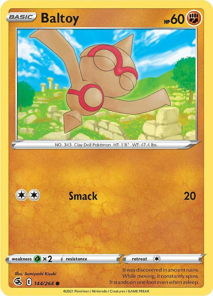 Baltoy (144/264) [Sword & Shield: Fusion Strike] (Online Only)