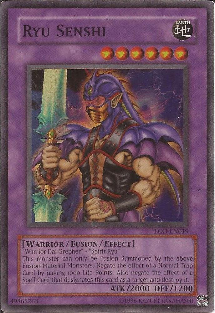 Ryu Senshi [LOD-EN019] Super Rare (ONLINE ORDER ONLY)