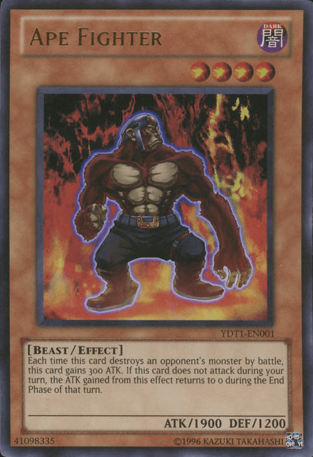 Ape Fighter (5D's Duel Transer) [YDT1-EN001] Ultra Rare (ONLINE ORDER ONLY)