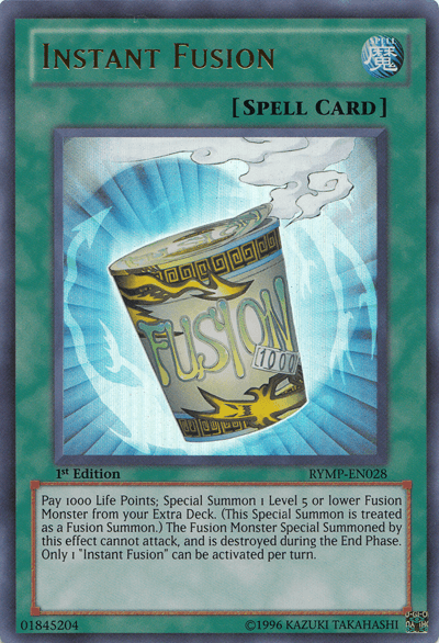 Instant Fusion [RYMP-EN028] Ultra Rare (ONLINE ORDER ONLY)