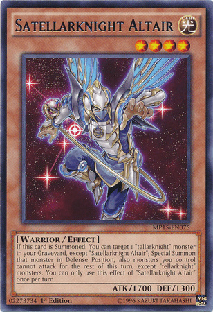 Satellarknight Altair [MP15-EN075] Rare (ONLINE ORDER ONLY)