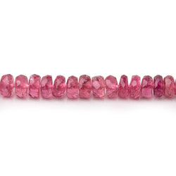 2.5-4.5mm Pink Tourmaline Faceted Rondelle Beads 16 inch 187 pieces AA (ONLINE ORDER ONLY)